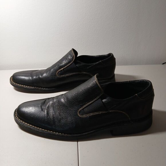 Cole Haan Men\'s Black Leather Slip On Dress Loafers Size 9M C03507 main image 13